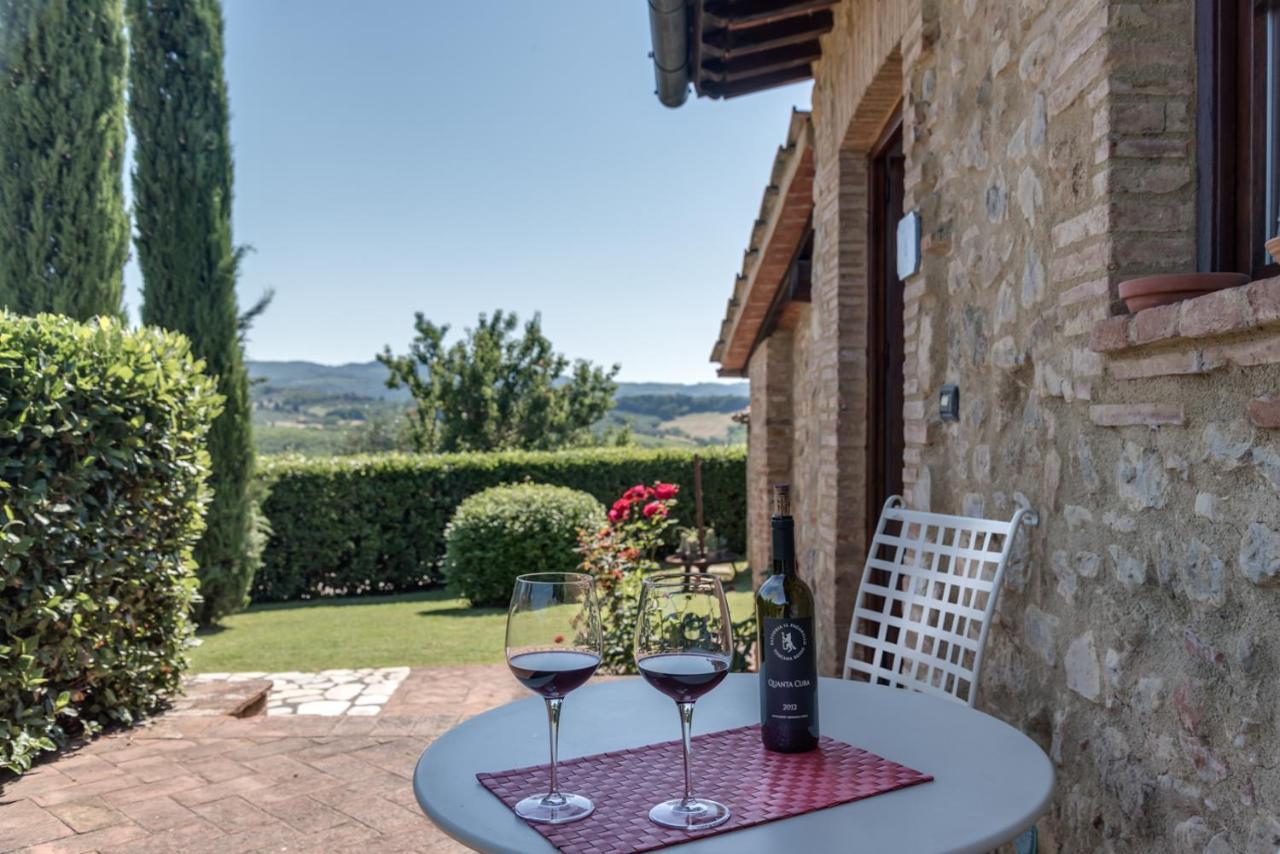 Villa I Melograni del Chianti Poggibonsi Esterno foto